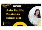 Accurate Asia Pacific Business Email List Providers In USA-UK