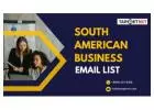 Accurate South American Business Email List Providers In USA-UK