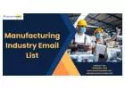 Get Accurate Manufacturing Industry Email List In USA-UK