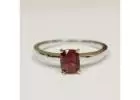 Looking for a Rare Untreated Cushion Ruby Solitaire Ring (1.20cts)