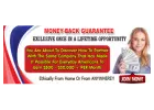 MONEY-BACK GUARANTEE EXCLUSIVE ONCE IN A LIFETIME OPPORTUNITY