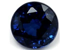 Purchase Round Sapphire Blue Gemstones (0.77 Carats)