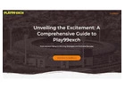 Experience cricket betting with Play99Exch app