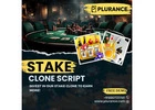 Launch your own online casino platform with Plurance's Stake Clone Script