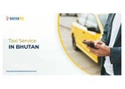 Taxi service in Bhutan