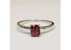 Find Rare Untreated Cushion Ruby Solitaire Ring (1.20cts)