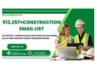 Grow Your Network: Construction Email List Available