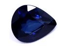 Find Sapphire Pear Gemstone (0.54 Carats)
