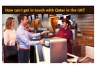 How can I get in touch with Qatar Airways UK?