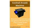 Dive Into Classic Gaming with Cocktail Arcade Machine By Game Room City! 