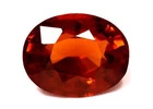 Untreated 6.95 cts. Hessonite Garnet Oval