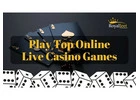 Play Top Online Live Casino Games  -  Royaljeet