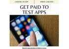 Paid App Testing: Opportunity to Earn!  